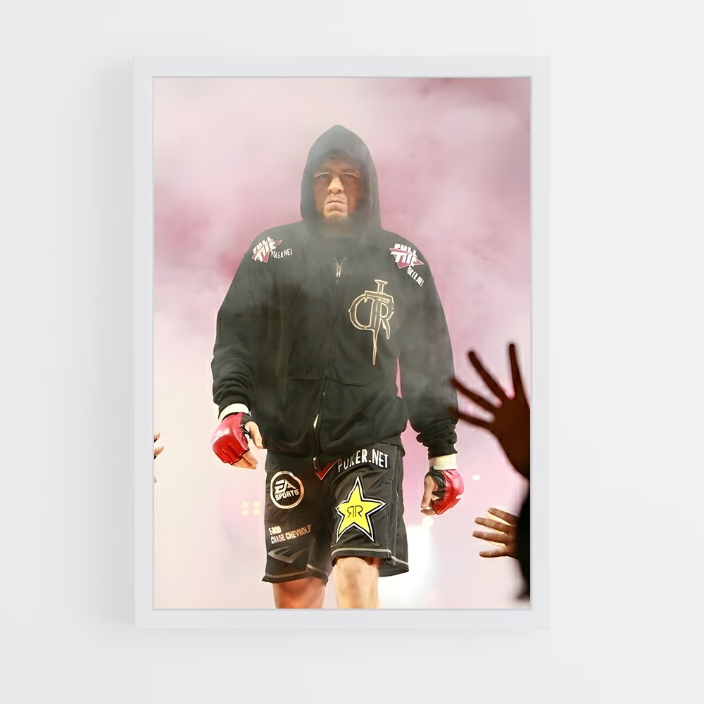 Poster Ombre en Fuite – affiche MMA (vue 3)